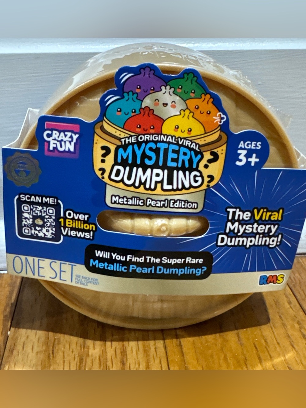 New Original Viral Mystery Dumpling Metallic Pearl Edition NEW RMS Crazy fun